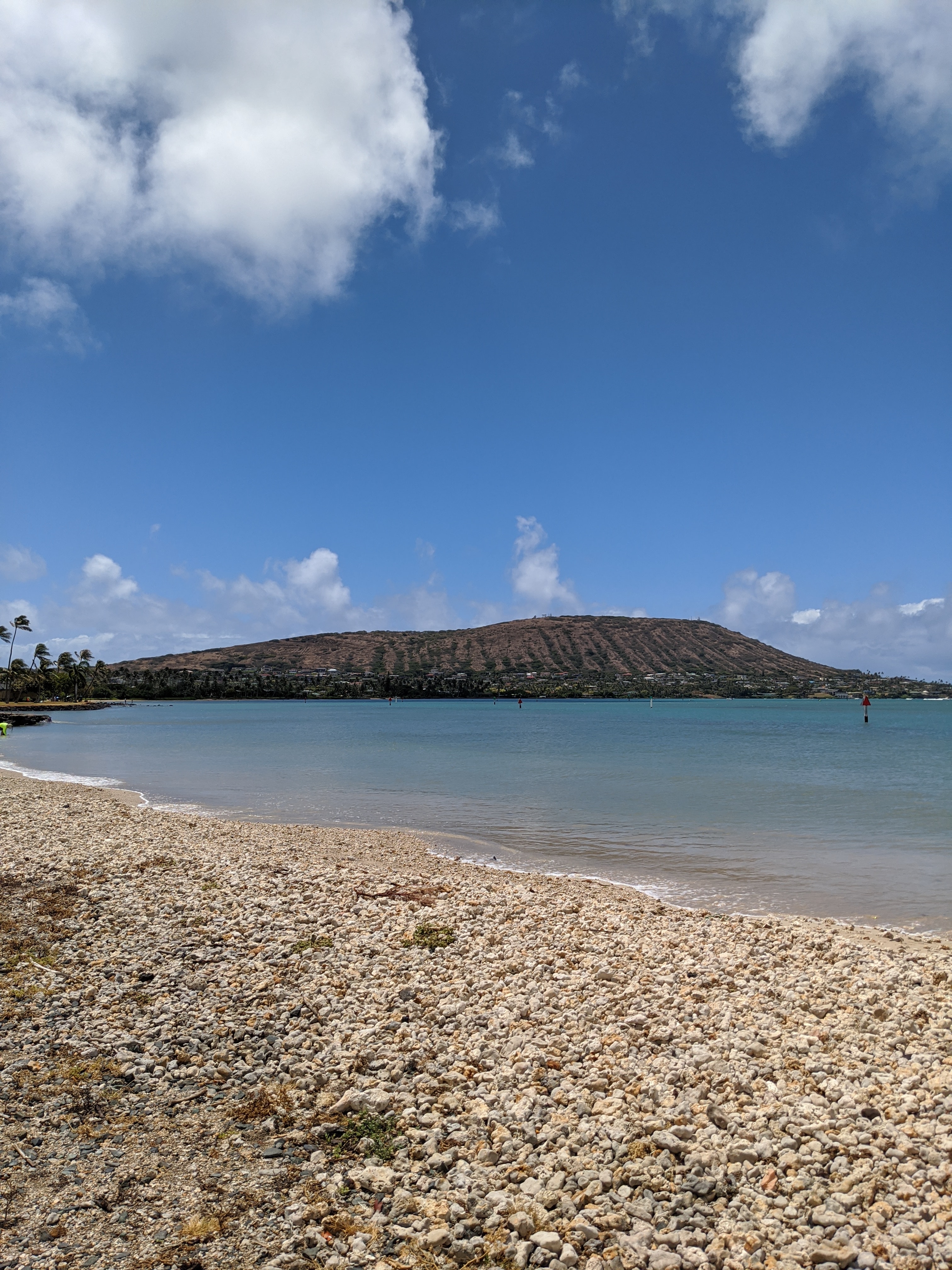 Maunalua Bay water and sand