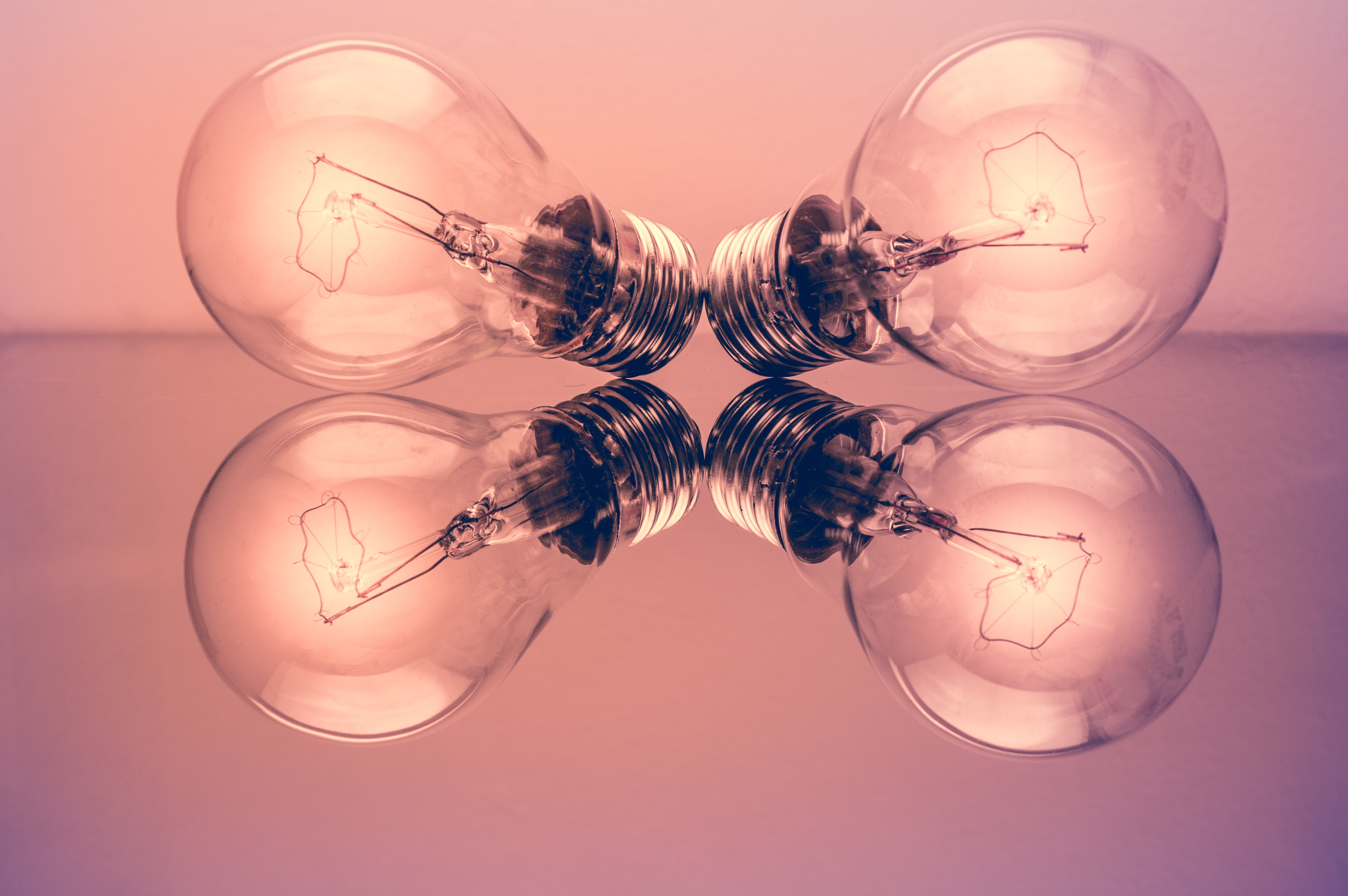 four lightbulbs