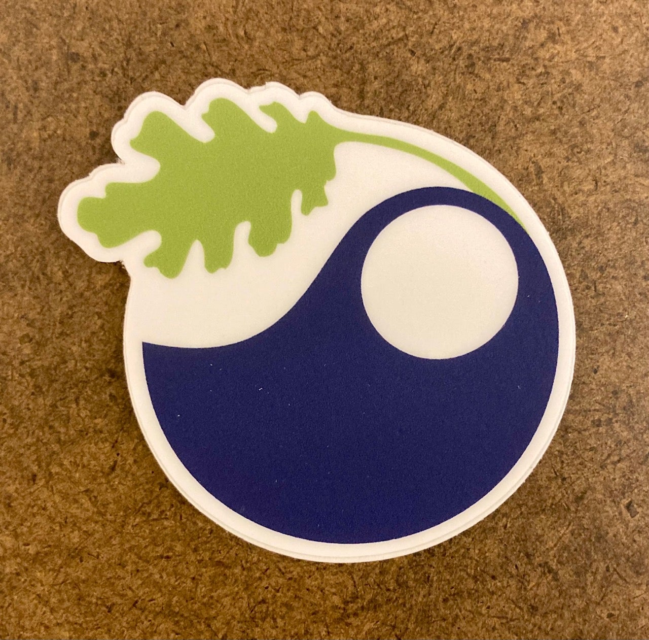 Bren clear logo sticker