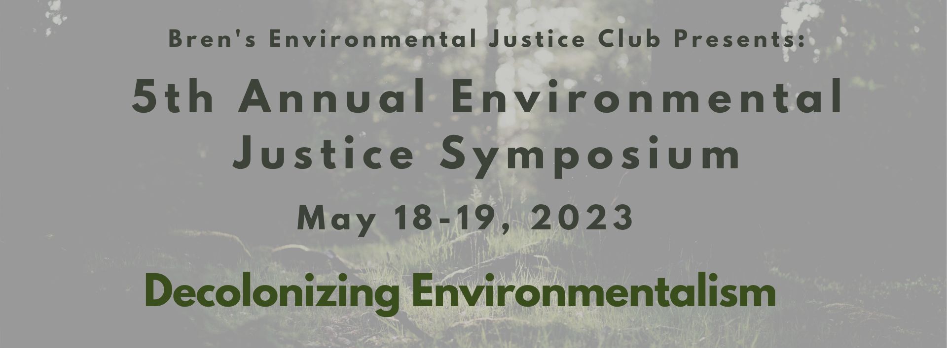 5th Annual Environmental Justice Symposium