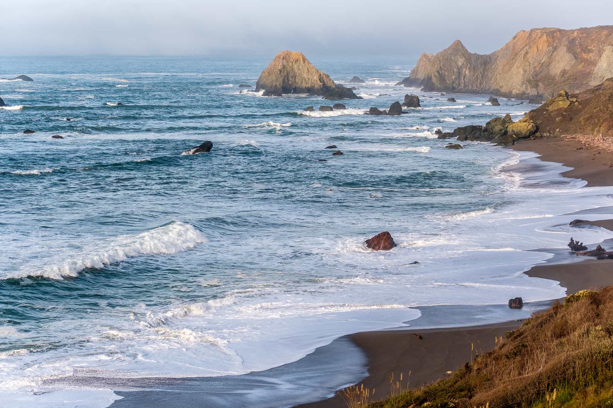 USA Pacific coast landscape, California