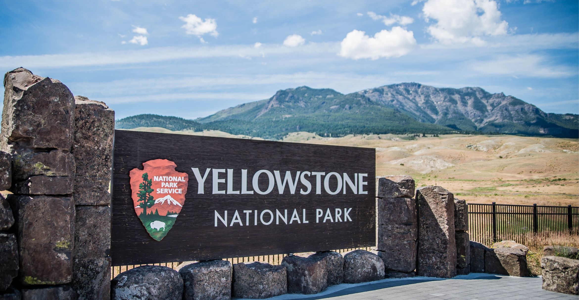 Yellowstone National Park Sign