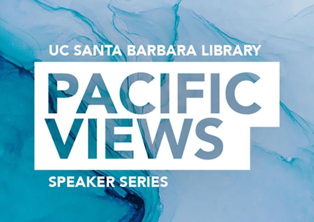 Library speaker series logo: Pacific Views