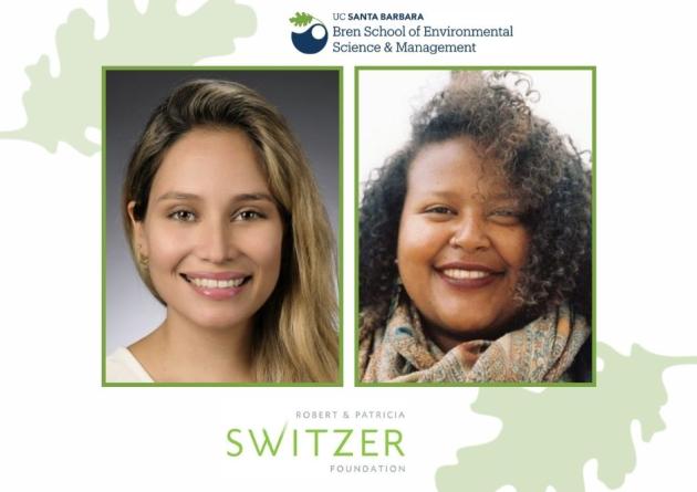 Gabriela Alberola and Timnit Kefela are recipients of the prestigious Switzer Foundation fellowship award