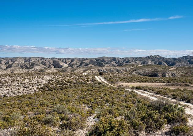 Beautiful scene of the Mirador de Las Planas in Spain under blue sky