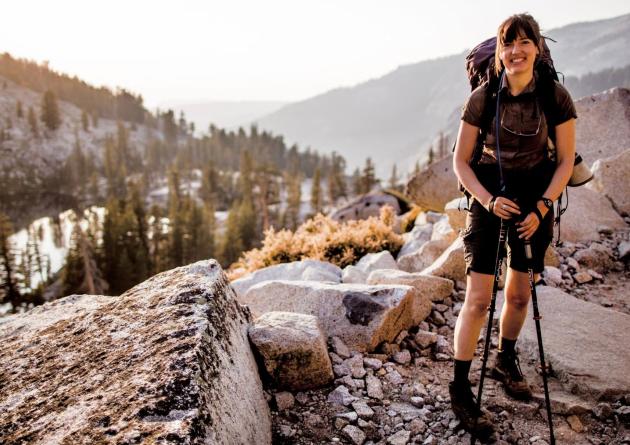  Joan Dudney studies the impacts of global change on forests to develop science-based management strategies.