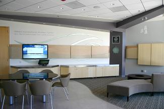 Interior of a meeting room