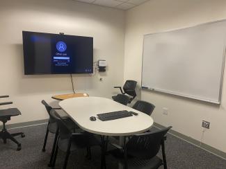 Interior of a meeting room