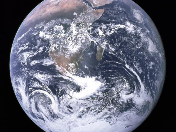 View of Earth from Apollo 17