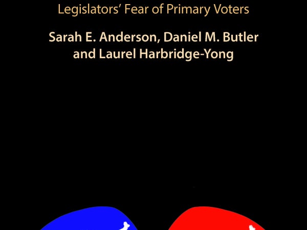 Professor Sarah Anderson coauthors book examining legislators' fear of primary voters