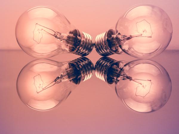 four lightbulbs