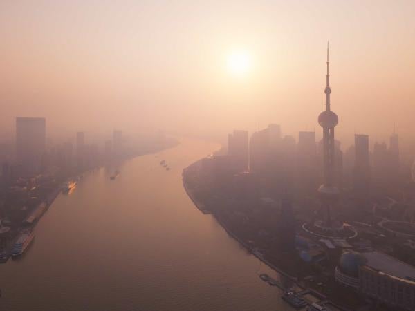 Shanghai City Air Pollution