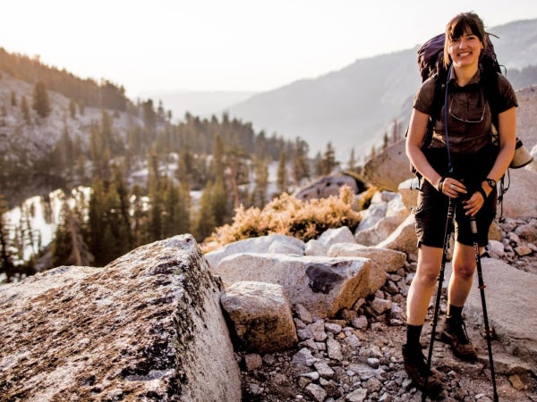  Joan Dudney studies the impacts of global change on forests to develop science-based management strategies.