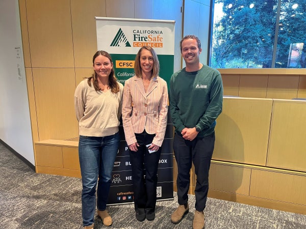 From left to right Anne-Marie, Lara Buluç, and Evert Vermeer.